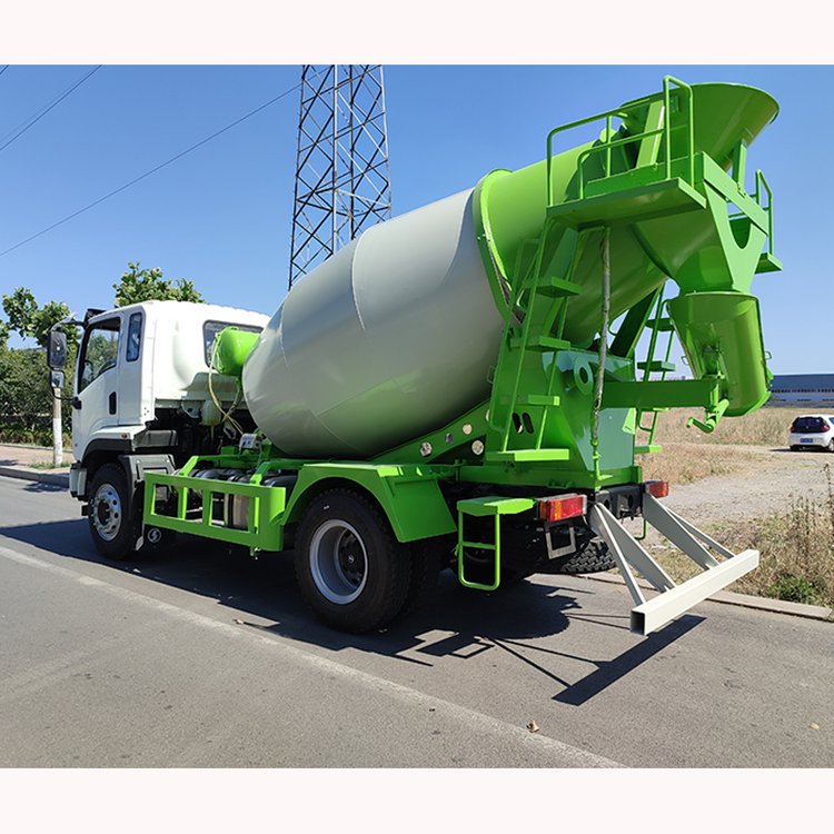 国六上牌6方半搅拌车 中小型工程搅拌利器